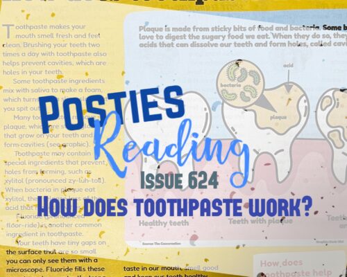 Posties Reading Issue 624 – How does toothpaste work?