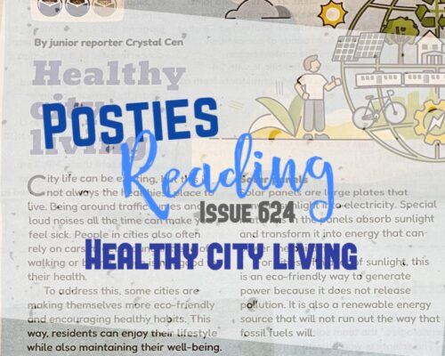 Posties Reading Issue 624 – Healthy City Living